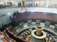 На Майнской ГЭС начата замена второго гидроагрегата