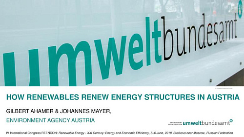 How renewables renew energy structures in Austria
