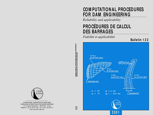 Bul. 122. Computational procedures for dam engineering. Reliability and applicability