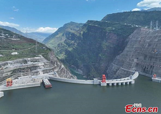 Вторая по величине гидроэлектростанция в мире, китайская гидроэлектростанция Байхэтань, достигла нового рубежа